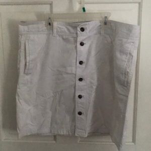 Tommy Hilfiger white skirt